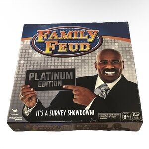 New Factory Sealed FAMILY FEUD GAME NIGHT Platinum edition Steve Harvey adult